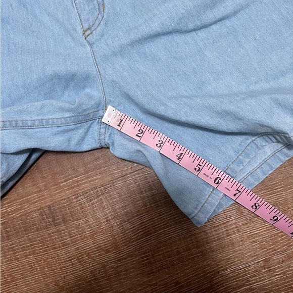 LIZ CLAIBORNE Vintage High Waisted Denim Shorts 6.5 inch Inseam Size 6 - Picture 4 of 6